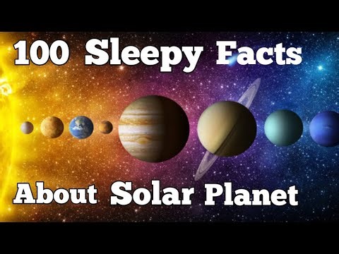 Relaxing Sleepy Facts About Solar Planet to Fall Asleep To