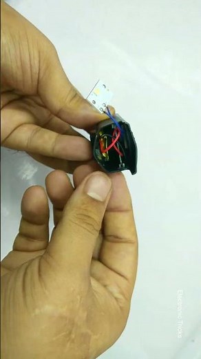 Diy Headlight/how to make a cycle Headlight light/ simple invention