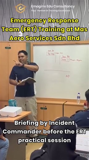 Practical Emergency Response Training in Action at Mas Aero Services We recently concluded a 1-day Emergency Response Team (ERT) Training with the team at Mas Aero Services Sdn. Bhd., delivering a highly practical and engaging programme focused on real-world emergency preparedness. The training was designed around actual workplace scenarios, allowing participants to apply critical emergency response skills in a realistic and structured environment. Strong teamwork, enthusiasm, and cooperation we