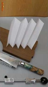 Knife Sharpening Basics 📌 KLOD Pro #shorts #asmr #knife #knifesharpening #knifesharpener