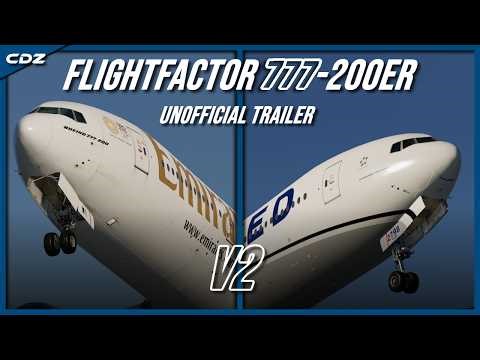 FlightFactor 777-200ER v2 | X-Plane 12 | Unofficial Trailer