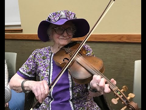 2019-11-26 Violet Hensley, the "Whittlin' Fiddler"