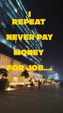 Day 5 of 30 days challenge | Don't pay money for job #freshersjobs #jobinterview #hemanthdiaries
