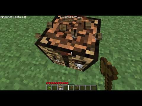 Im playing the oldest version of minecraft but java version