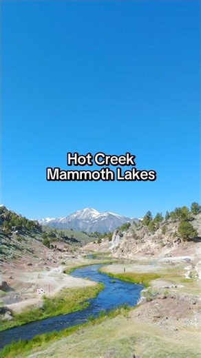 Hot Creek Geologic Site 📍 Eastern Sierra Mountains #mammothlakes #mammothmountain #Outdoors #Hike