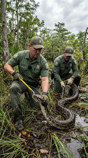 Florida Alligator Devours Massive Python! 😱