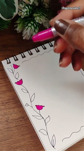 Creative front page idea | simple design #shorts #art #drawing #easydrawing #trending #viral