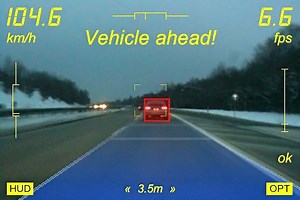 Augmented Reality iPhone Driving App Detects Obstacles In Real Time