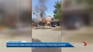Contractors take action during bizarre Pickering incident