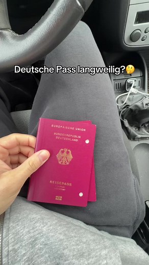 Die Langeweile des deutschen Reisepasses