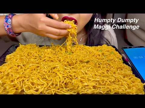 Talking Big Big_Humpty Dumpty 5 Packet Maggi challenge in 10 minutes | ASMR Eating