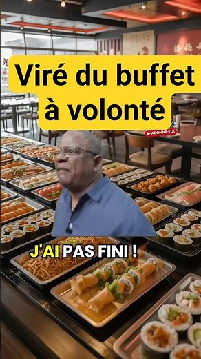 😂 On te vire du buffet à volonté alors que tu as pas fini #humour