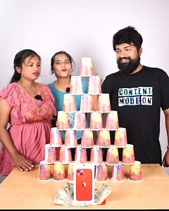 Funny Cup Game Challenge | Think u Can