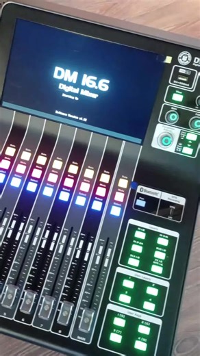 Guitar Zone Nepal on Instagram: "Topp Pro DM 16.6 digital mixer Up to 16 digital channel inputs with programmable digital gain control, Up to 16 professional on-board high-gain XLR inputs and up to 10 XLR outputs, Versatile internal I/O routing, Digital Inserts for external plug in processing, Automix function for TV talk shows and conferences, Professional Multi-FX high quality digital engines, Easy-to-operate color touch screen and improved intuitive GUI interface, Multi-Use motorized Moving F