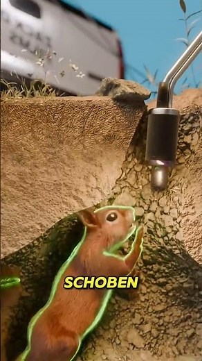 Squirrel explosion in the garden: What these men did shocked everyone! 😱