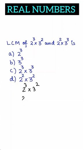 🔥 Real Numbers MCQ 14 | Class 10 Maths 😱 Chapter 1 | UP Board • CBSE 💯