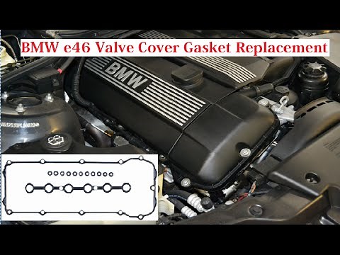 BMW e46 Valve Cover Gasket Replacement. BMW 323i 325i 328i 330i 323ci 325ci 328ci 330ci