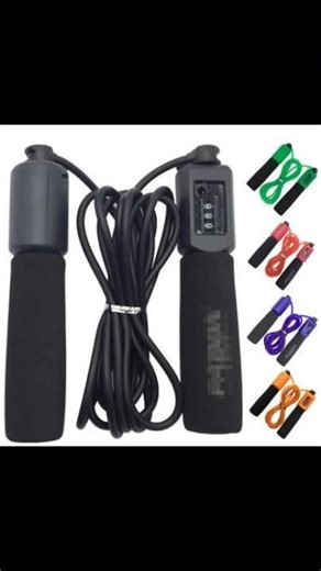 Counting Jump Rope – Fitness Jump Rope with Built-In Counter for Aerobic Exercise