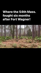 The now-beautiful setting where the 54th Massachusetts fought, six months after Fort Wagner! | Garry Adelman's Civil War Page