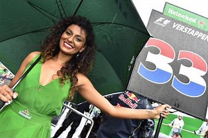 Wow, Grid Girl Max Verstappen di GP F1 Brasil Dipacarin Bapaknya! - Gridoto