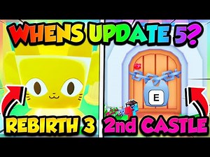 WHENS UPDATE 5 in PET SIMULATOR 99?! + HOW TO PREPARE!! (Roblox)