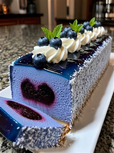 If you have blueberries, cream cheese, and whipped cream, make an easy 15-minute Blueberry Mousse Cake! Indulge in a delightful, no-bake dessert that's perfect for any occasion. 🍰✨ EasyRecipes DessertDelight | Recipes Lora