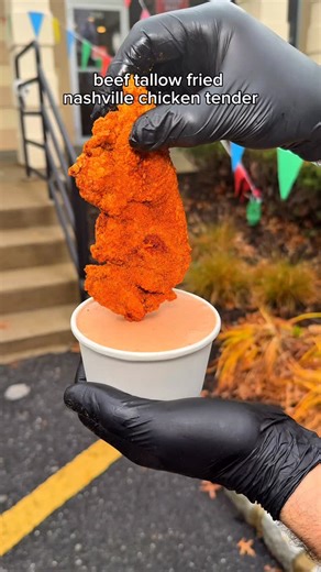 DEEK’S Hot Chicken on Instagram: "Crispy tenders fried to perfection in 100% beef tallow are here to redefine your taste experience! Every bite is a crunchy delight that you absolutely cannot miss! #DEEKS #HALAL #NJ #HOTCHICKEN 🍗 Tenders, Sandwiches, Wings, And More 🟡 Everything Is Fried In 100% Beef Tallow 📍 West Caldwell, NJ"