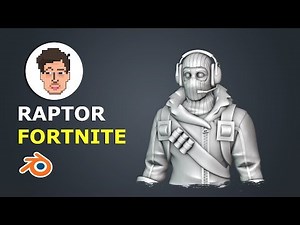 Sculpting a Fortnite Character in Blender