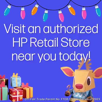 24K views · 18K reactions | 'Tis the season to create more and have fun!  Get pumped this holiday season with SMARTER CHOICES and BIGGER Holiday Deals! Save up to PHP 2500 discount on participating items from November 1, 2023 to January 31, 2024.  Buy Online: https://bit.ly/HPLazadaFlagshipStore or https://bit.ly/HPShopeeOfficialStore or visit any Authorized HP Reseller Store near you! DTI Fair Trade Permit No. FTEB-178910 Series of 2023. | HP Philippines | Facebook