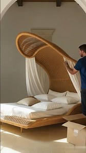 Next-Level Luxury Bed Frame Build! ✨🛏️ | Elegant Dream Villa #shortsfeed