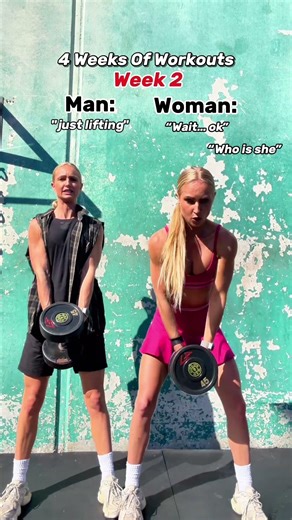 Being a Woman VS Man (4 weeks of workouts😳)