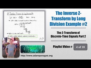 The Inverse Z-Transform by Long Division Example #2