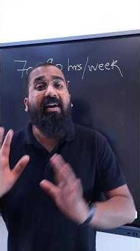 Work 70-90 hours/week🤯?