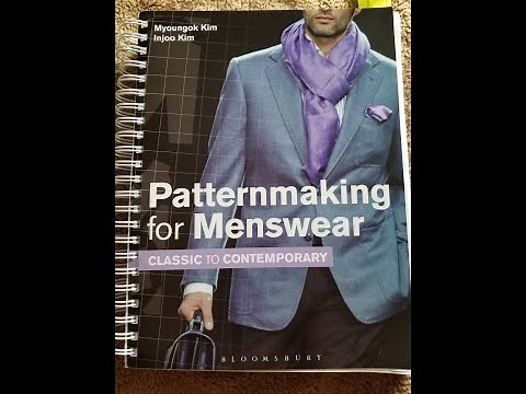 Patternmaking for Menswear by Myoungok Kim & Injoo Kim - Book Review