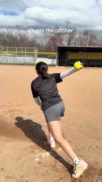 can you guess the pitcher~ Level Kinda Hard #softball
