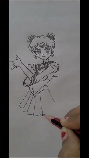 Sailor Moon Fan Art: Artist's Sketching Tutorial