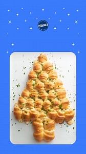 Add some holiday magic to the table with this tasty pull apart tree! | Pillsbury