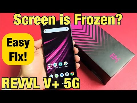 T-Mobile REVVL V+ 5G: Screen is Frozen, Unresponsive, Stuck, Can't Swipe? Easy Fix!