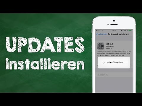 iPhone, iPad Updates installieren - iOS Geräte (iPhone, iPad, iPod touch) updaten, Anleitung Deutsch