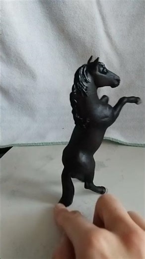 collection de chevaux ( mustang mâle Black beauty )