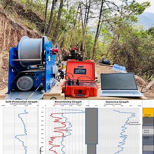[Hot Item] Geophysical Downhole Logging Tools Borehole Logging Equipment Water Well Logger Resistivity Gamma Logging Caliper Temperature Geo Logging Tools