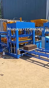 1.6K views | hydraulic press concrete hollow block making machine paving block machine for sale | Brick making machine | Facebook