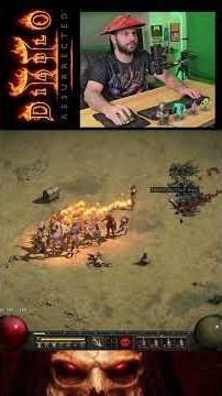 I Was Possessed In Diablo II: Resurrected On NIGHTMARE DIFFICULTY, #shortsgaming #shorts