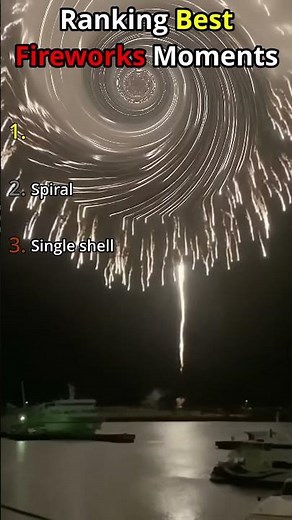 Ranking The Best Fireworks Moments #fireworks #satisfying #ranking
