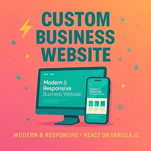 CUSTOM Website Design – Modern, Responsive, SEO Friendly - Etsy Canada