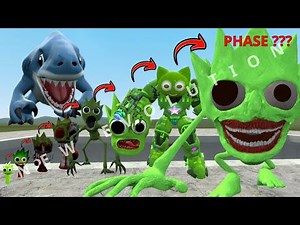 NEW FULL EVOLUTION OF ALL PHASES OF LIME SPRUNKI In Garry's Mod