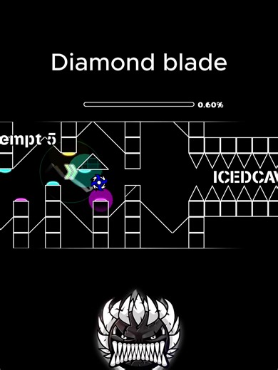 Diamond blade by icedcave #gd #TDT #showcase #fybシ #viral #funny #SPAM #level #parati