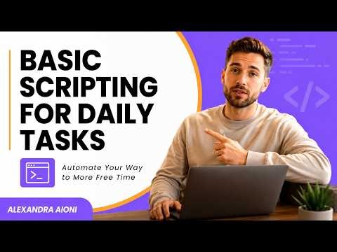 ⚡ Basic Scripting For Daily Tasks: Automate Your Way To More Free Time #automation #productivity