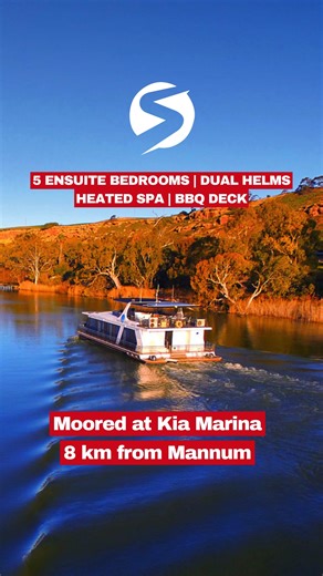 🌊 Luxury on the Murray River with SA Houseboats Spend quality time with family and friends — relax, unwind, and enjoy every riverside moment. 📍 8 km upstream from Mannum at Kia Marina 📞 0458 112 824 ✉️ jason@sahouseboats.com.au Your river escape awaits — book today with SA Houseboats! #SAHouseboats #MurrayRiver #LuxuryGetaway #HouseboatHoliday #ExploreSA #RiverEscape #FamilyGetaway #MurrayRiverSA #WeekendVibes #TravelSouthAustralia | SA Houseboats