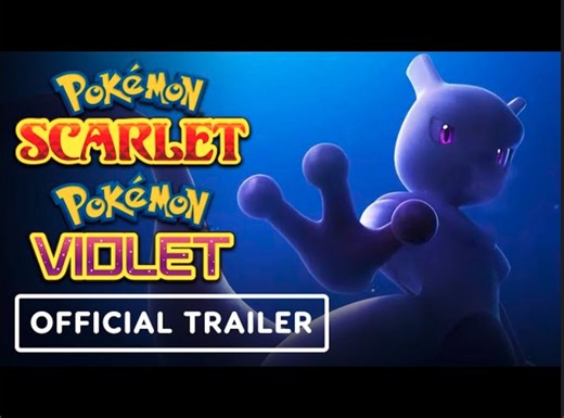 Pokemon Scarlet and Pokemon Violet | Official Mew and Mewtwo Trailer